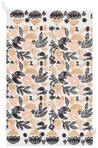 Myth Block Printed Tea Towel
