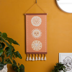Soleil Cotton Embroidery Wall Art