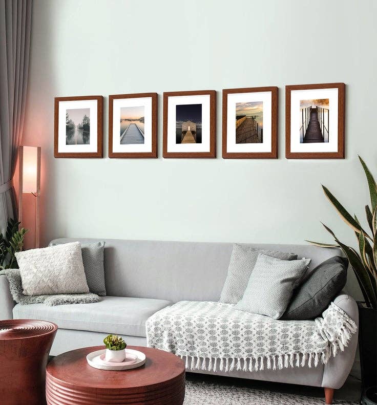 Wood Picture Frames (Multiple Sizes/Colors)