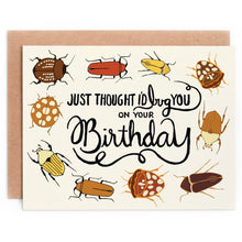 Bug Birthday Greeting Card