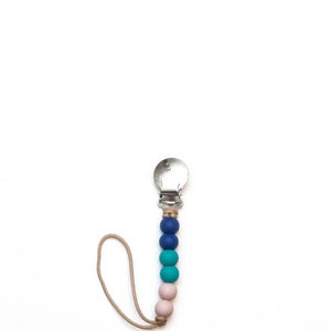 Pacifier Clips - Silicone + Wood Options