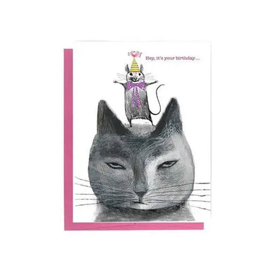 Get Away Mouse Birthday Card