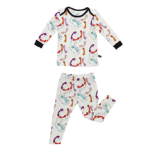 Retro Phones 2 Piece Bamboo Pajama Set