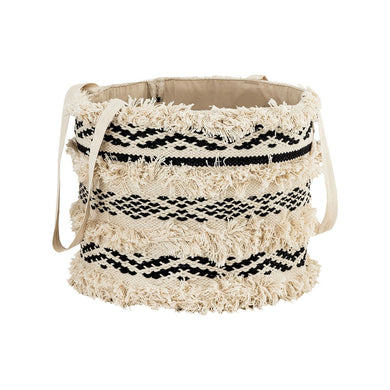 Black & White Fabric Basket