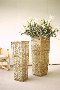 Tall Seagrass Planters