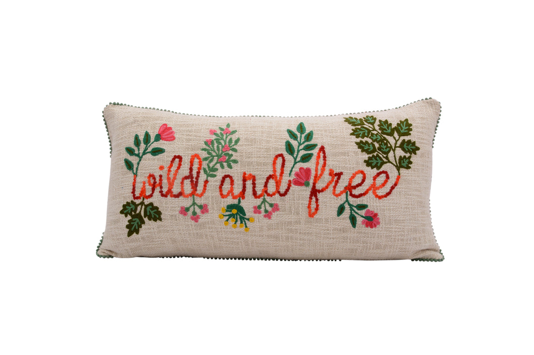 Wild & Free Pillow