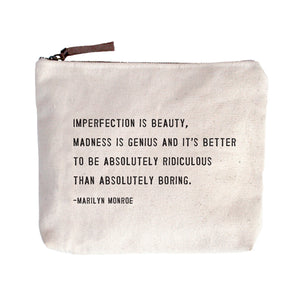 Imperfection is Beauty-Canvas Bag