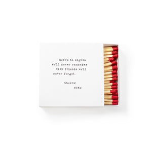 Shine Matches- Assorted Quotes