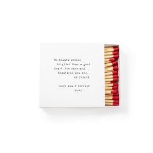 Shine Matches- Assorted Quotes