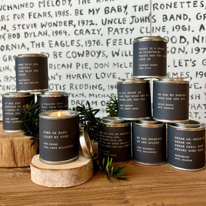 Assorted Legends Phrase Candles