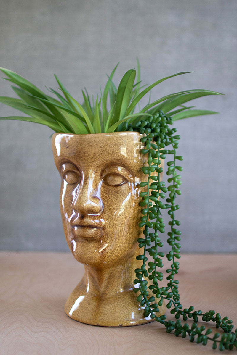 Ceramic Head Planters