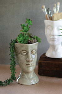 Ceramic Head Planters