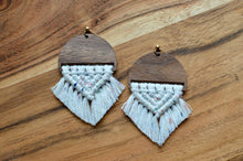 Macramé Esme Earrings from Local Artist Macey LeVahn