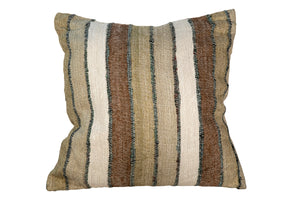 Natural Striped Pillow