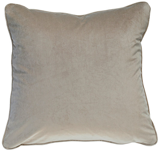 Velvet Pillow (Sand/Beige)