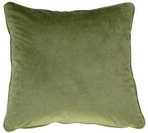 Velvet Pillow (Olive)