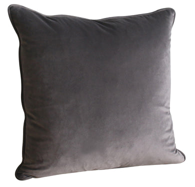 Velvet Pillow (Sky Grey)