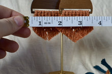 Macramé Esme Earrings from Local Artist Macey LeVahn