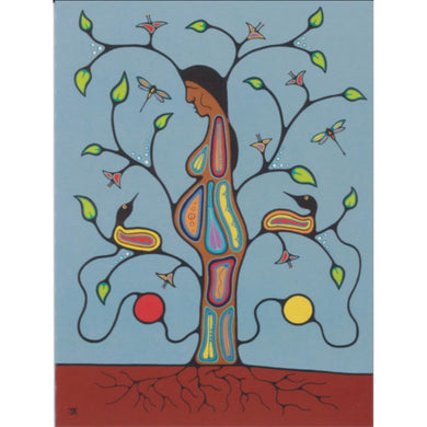 Folding Card- Tree of Life by Jason Adair