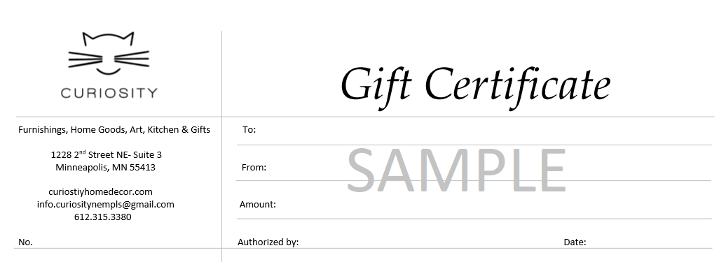 Gift Certificate