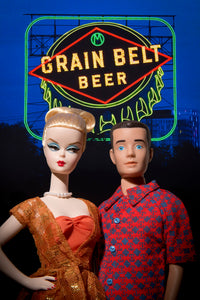 Grain Belt Barbie Print