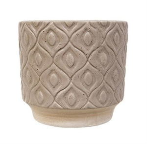 Dolomite Grey/Beige Planter 3.25"