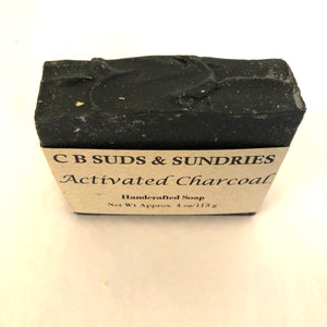 CB Suds & Sundries Handmade Soap - Activated Charcoal