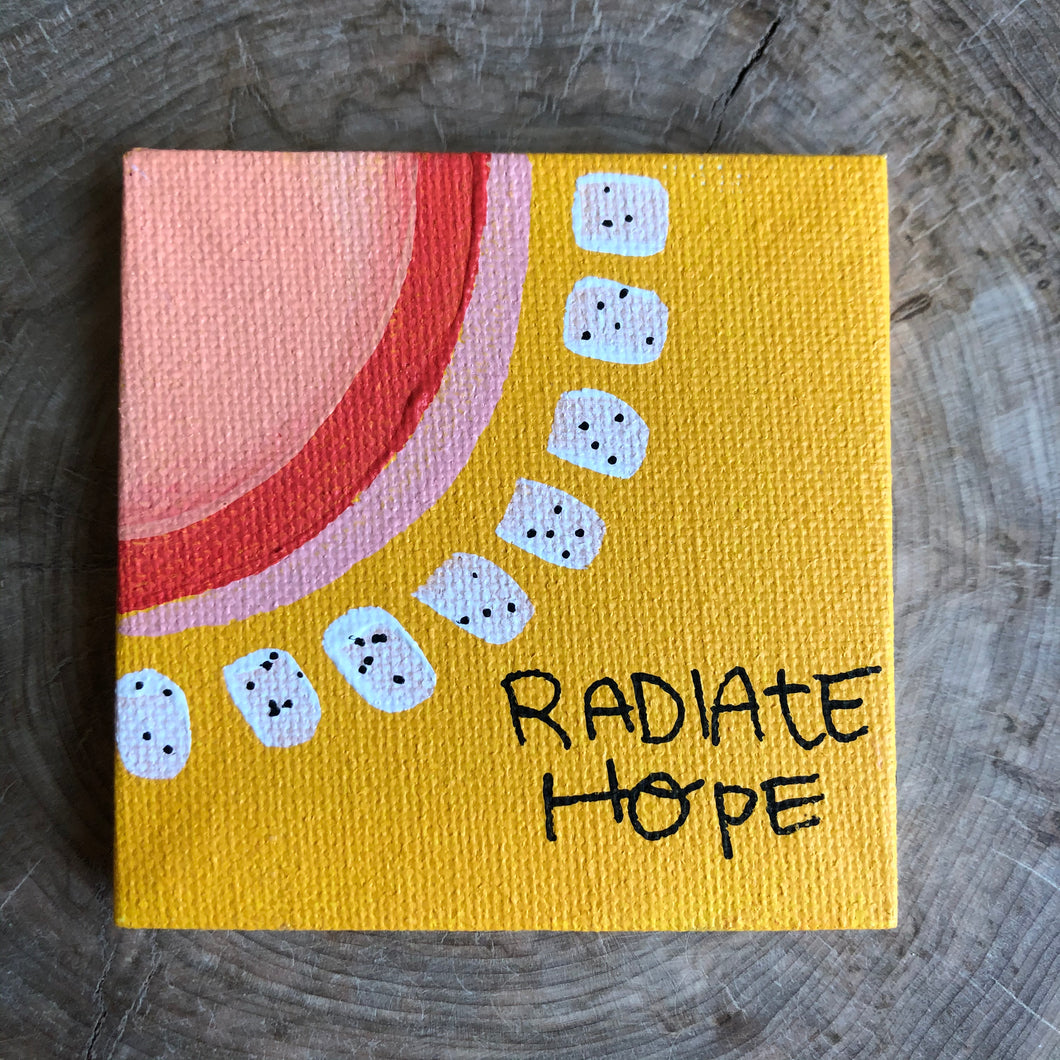 Tiny Feminist Paintings - Locally Made (Multiple Styles)