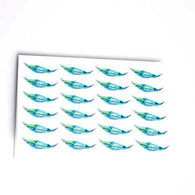 Feathers Greeting Card