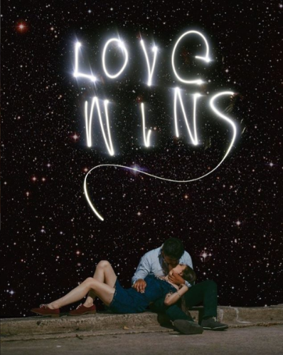 Love Wins--By Kiki Collagist