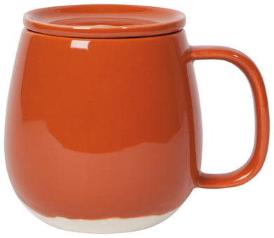 Mug with Lid -  Terracotta
