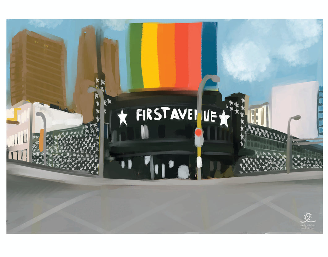 First Ave - Emily Ritchie Print (8 x 10)