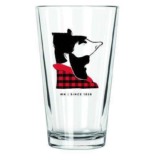 Paul Bunyan Pint Glass (16 oz)