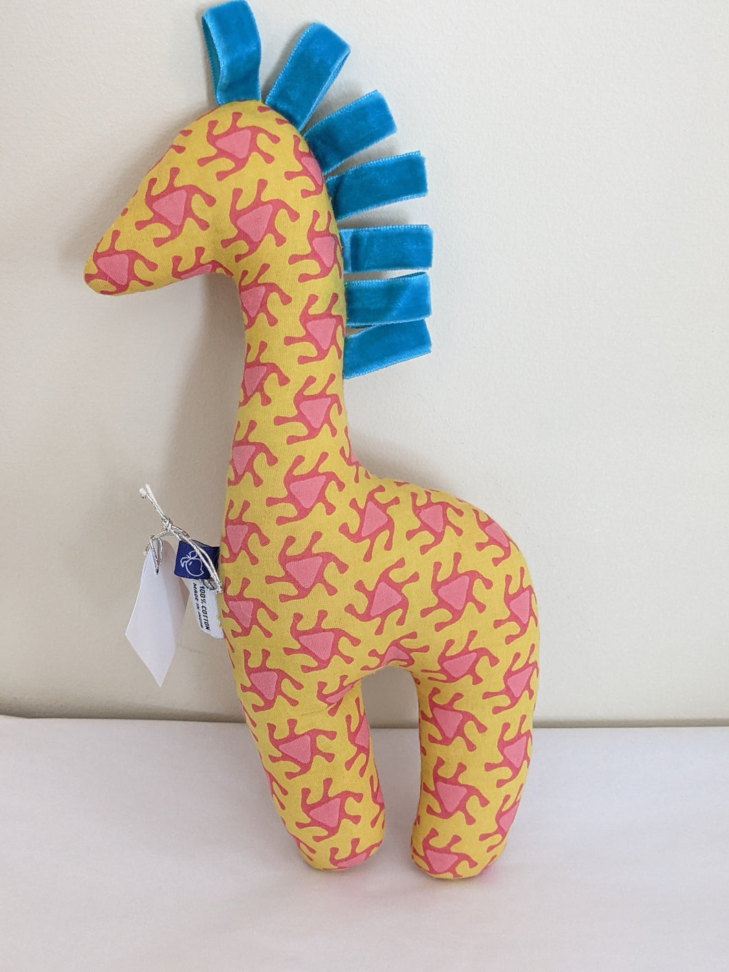 Cotton Ribbon Giraffe Stuffed Toy