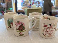 Assorted Ceramic Holiday Mugs