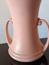 Vintage Pink Vase w/ Handles