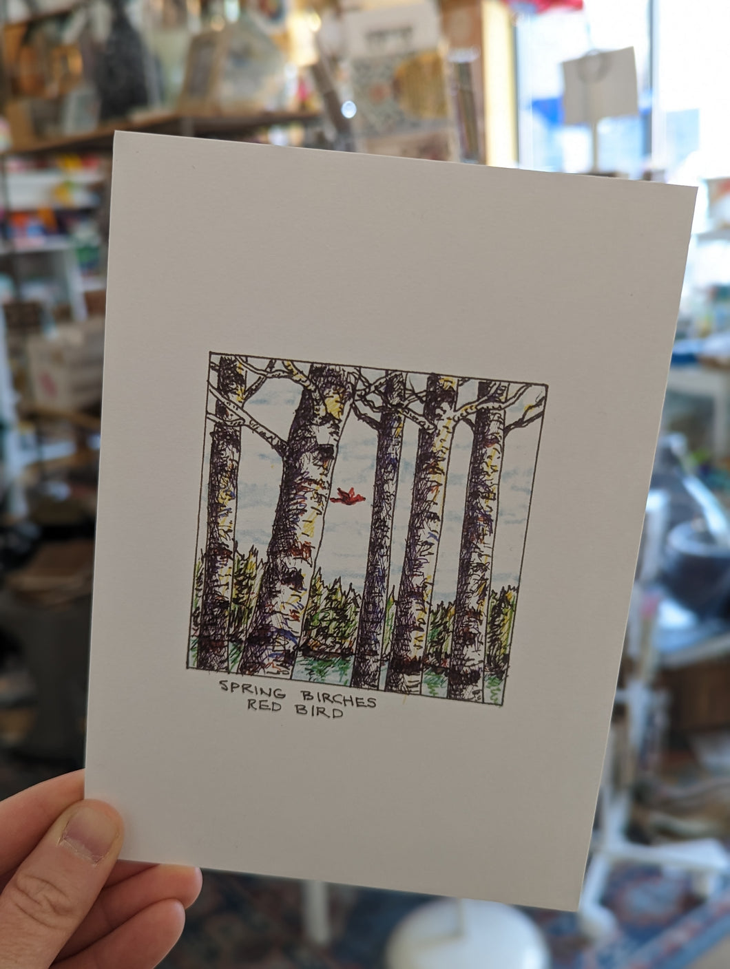 Illustrated Nature Greeting Cards (Artwork by Jim Maki)
