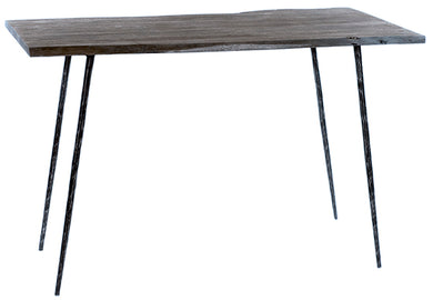 Grey Acacia Desk/Small Dining Table