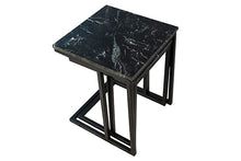 Iron & Marble Nesting Side Tables