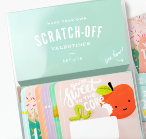 Scratch-off Valentines - Snack Pack