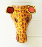 Handmade Wooden Animal Masks from Guatemala (Assorted Styles)