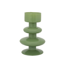 Tall Recycled Glass Tealight Holders- (Various Colors)