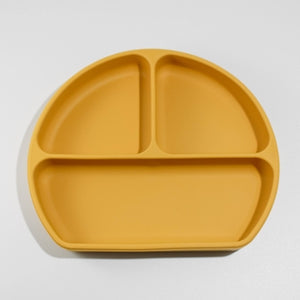 Silicone Plate With Lid (Multiple Color Options)