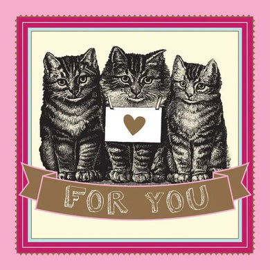 For You Kittens Enclosure Card