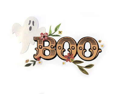 Boo Hand-Cut Artwork by Anna P.