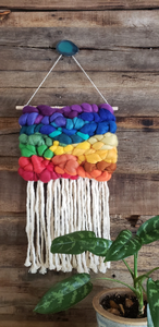Color Fusion #5Textured Wall Hanging