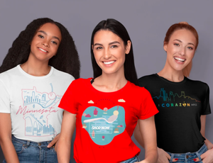 All of Minnesota Adult T-Shirt