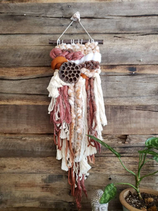 Cozy Textured Wall Hanging