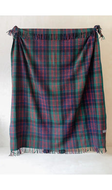Recycled Wool Blanket - Macdonald Tartan