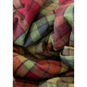 Recycled Wool Blanket - Buchanan Autumn Tartan